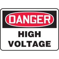 Thumbnail for Danger High Voltage Sign - Model MELCD06VA