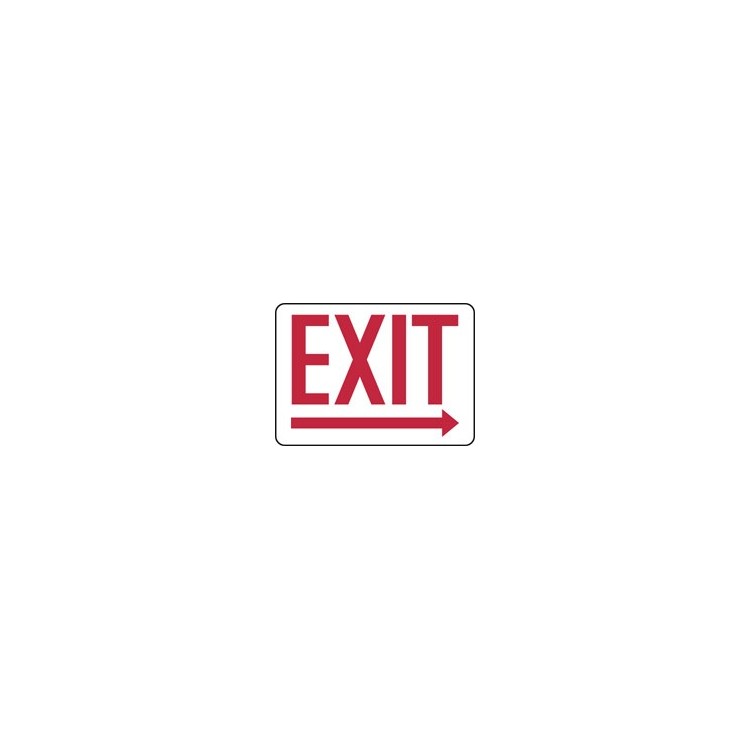 Exit Right Sign - Model MEXT14RVA