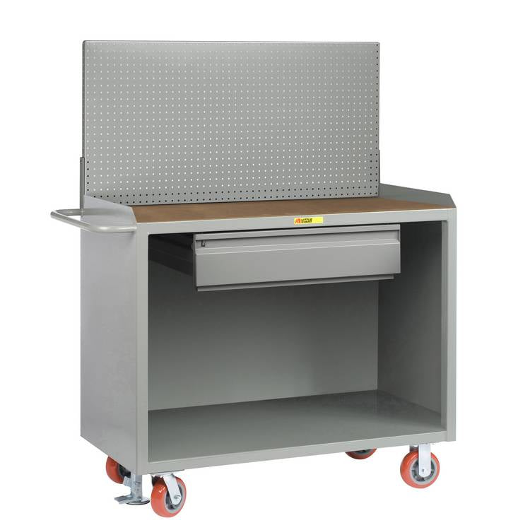 Mobile Bench Cabinets - Model MH2436HDFLPB