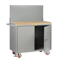 Thumbnail for Mobile Bench Cabinets - Model MJ2D2436FLPB