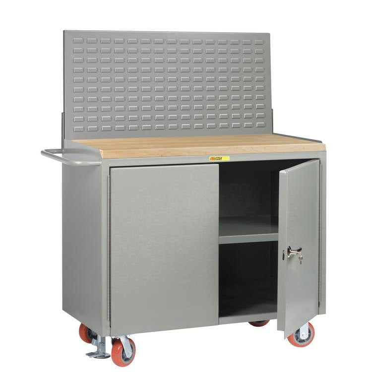 Mobile Bench Cabinets - Model MJ32D2448FLLP