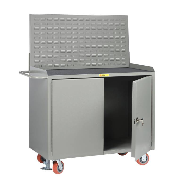 Mobile Bench Cabinets - Model MM2D2436HDFL