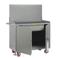 Thumbnail for Mobile Bench Cabinets - Model MM2D2436FLPB