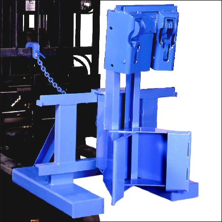 MORSpeed Forklift One Drum Handler With 2 Heads Per Drum