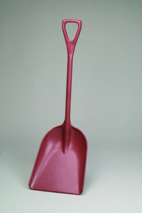 14" x 17" Metal Detectable One-piece Small Shovel Red