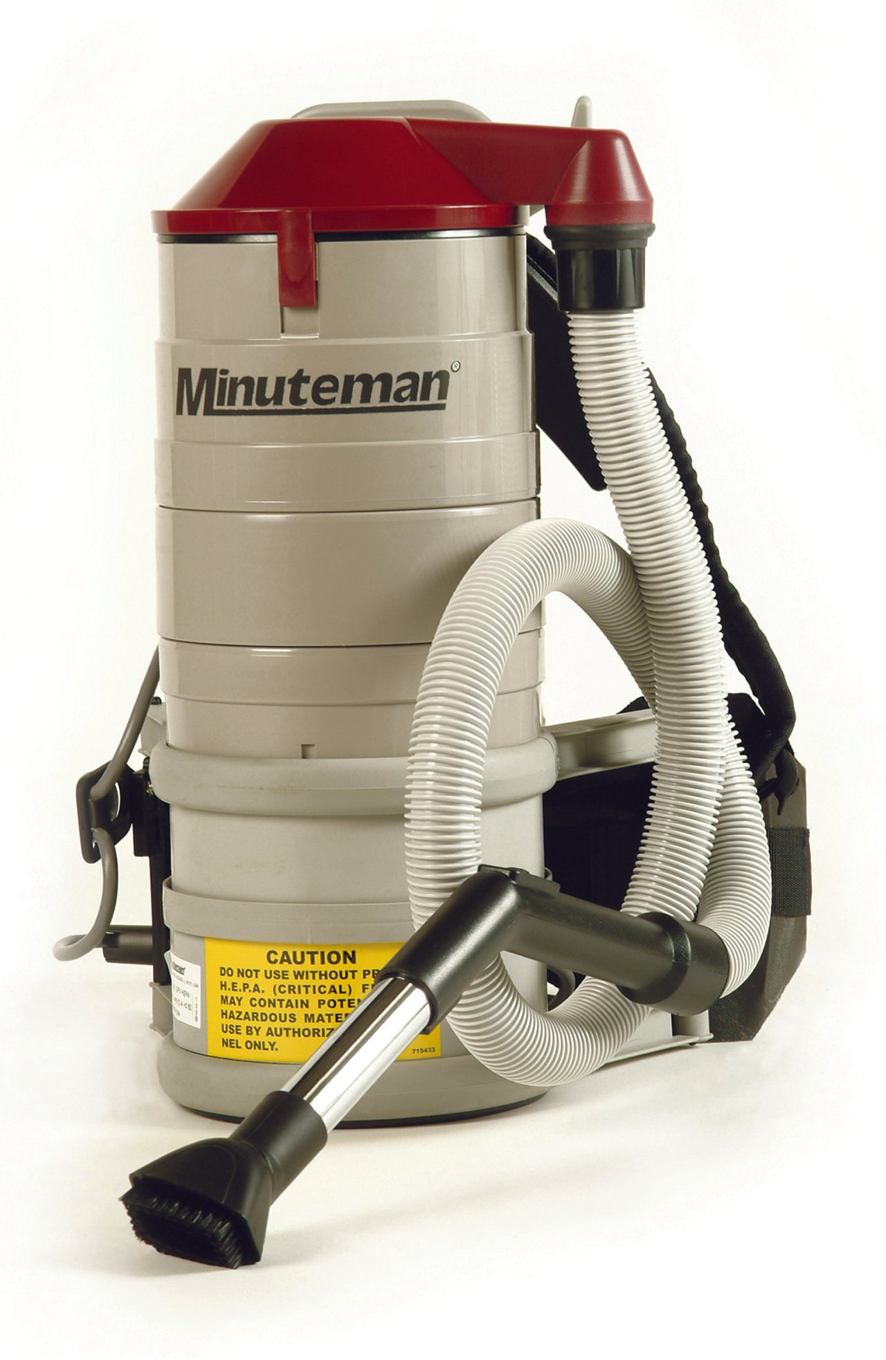 Minuteman Back Pack Vacuum w/H.E.P.A. Filter