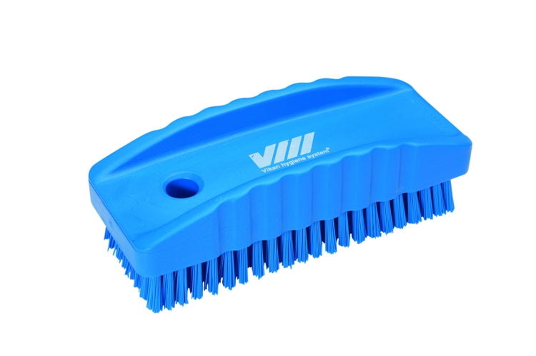 Nail Brush Stiff Polyester Blue