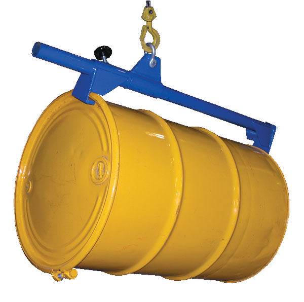 Hoist Drum Lifter - for 55-gallon Steel Drums - Steel Construction - Powder  Coated