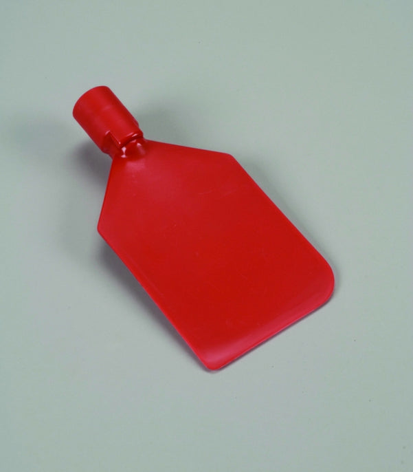Polyethylene Paddle Scraper Red