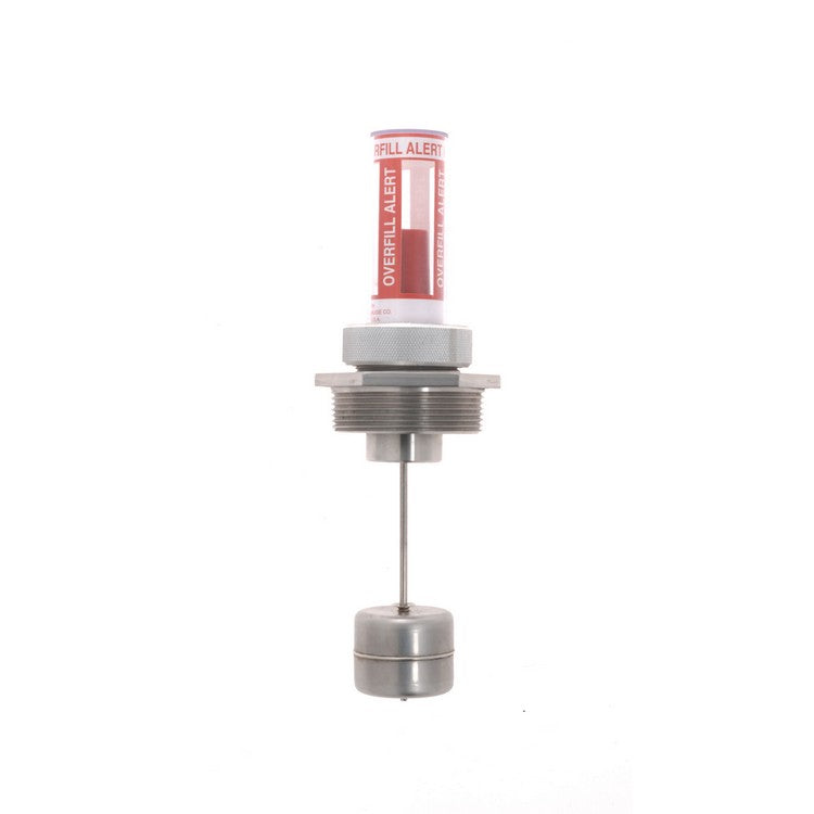Overfill Alert Gauge 1.5" SS NPT Opening - Model OF-1.5-6-S3