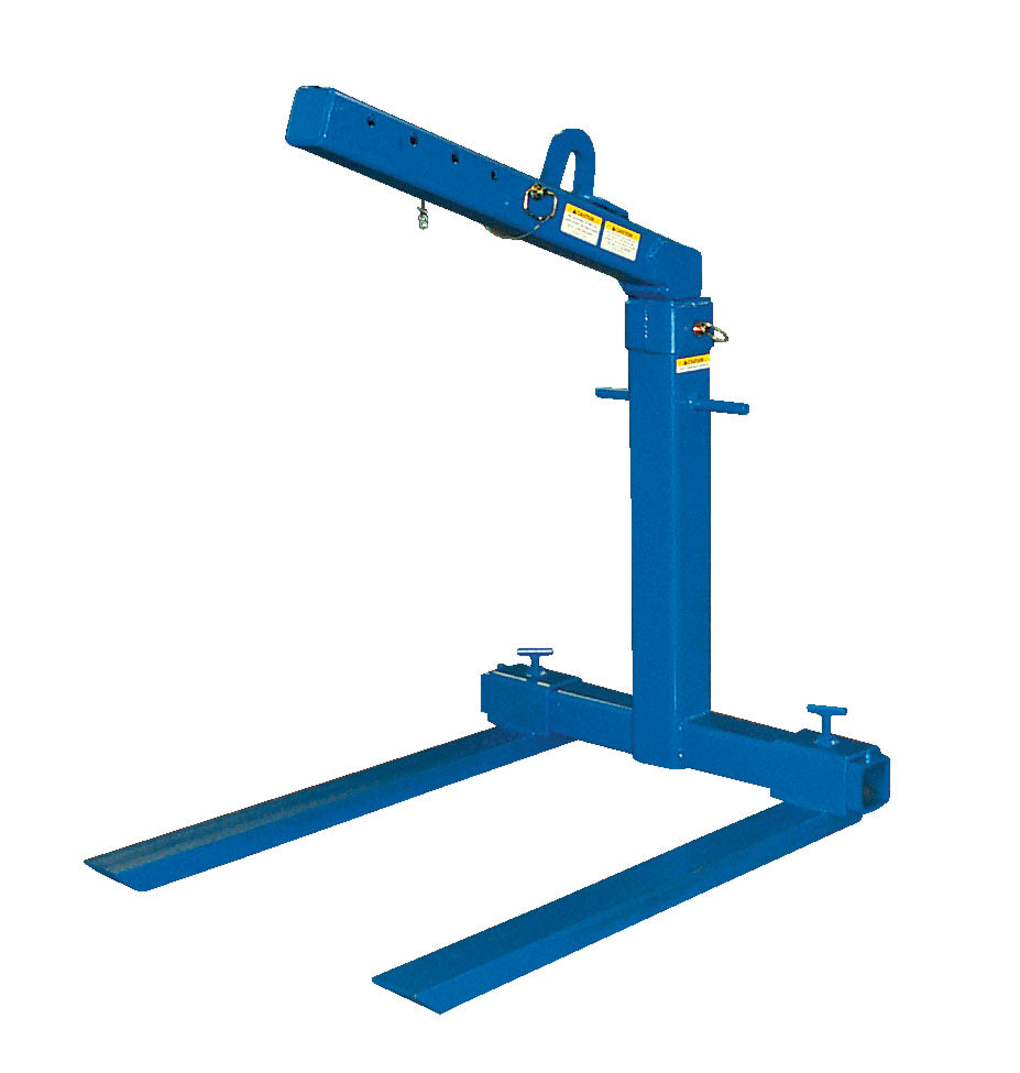 2,000-lbs Capacity Deluxe Overhead Load Lifter w/ Adjustable-Width Forks