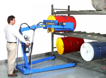 Omni-Lift Drum Racker With Battery Power Lift and Tilt