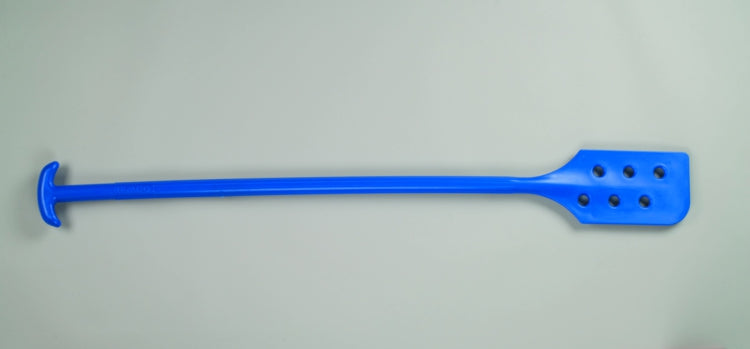 One-piece Long Paddle w/ Holes Blue