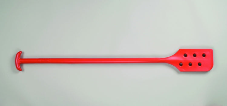 One-piece Long Paddle w/ Holes Red