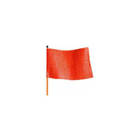 Thumbnail for Light Duty Orange Flagstaff 7' - Model FSRR7O-HB
