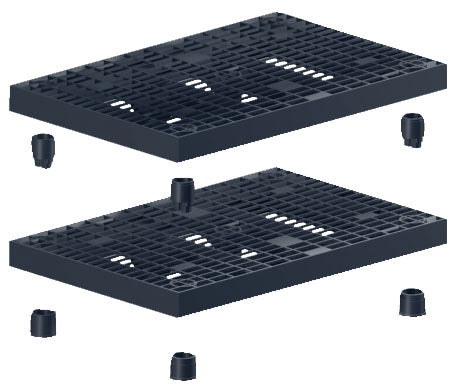 96"L Add-A-Level Worker Platform