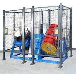 Guard Enclosure Kit for Double Tumbler - 230 V AC Switch