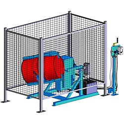 Guard Enclosure Kit for Tilt-to-Load Tumbler - Air Switch