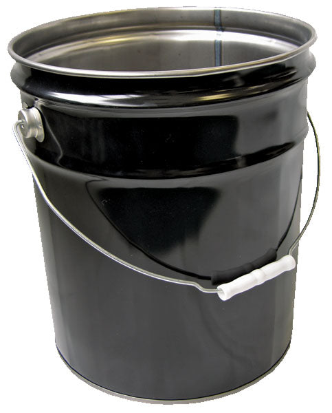 Steel Pail - Black - 5 Gallon