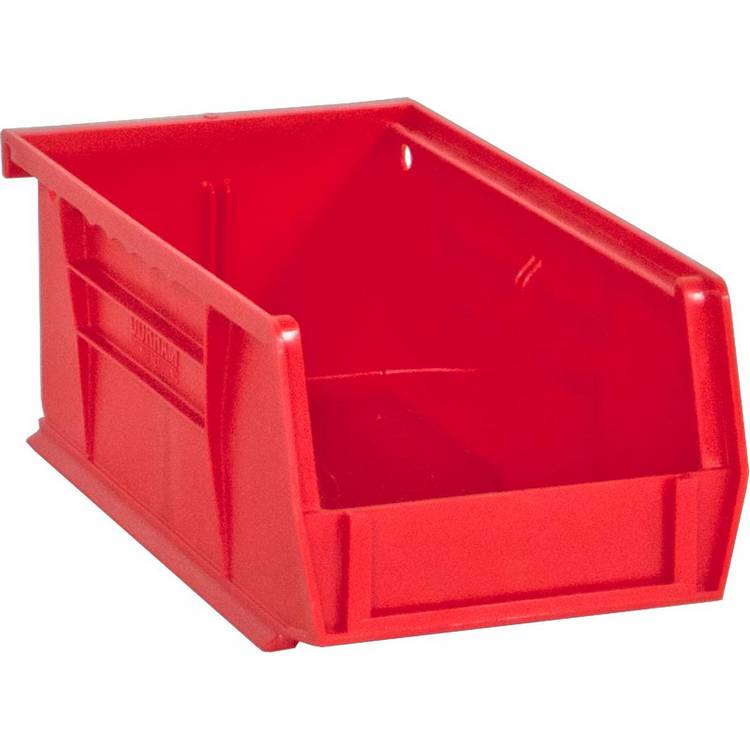 PLASTIC BIN 4W X 7L X 3H #17 RED - Model PB30220-17