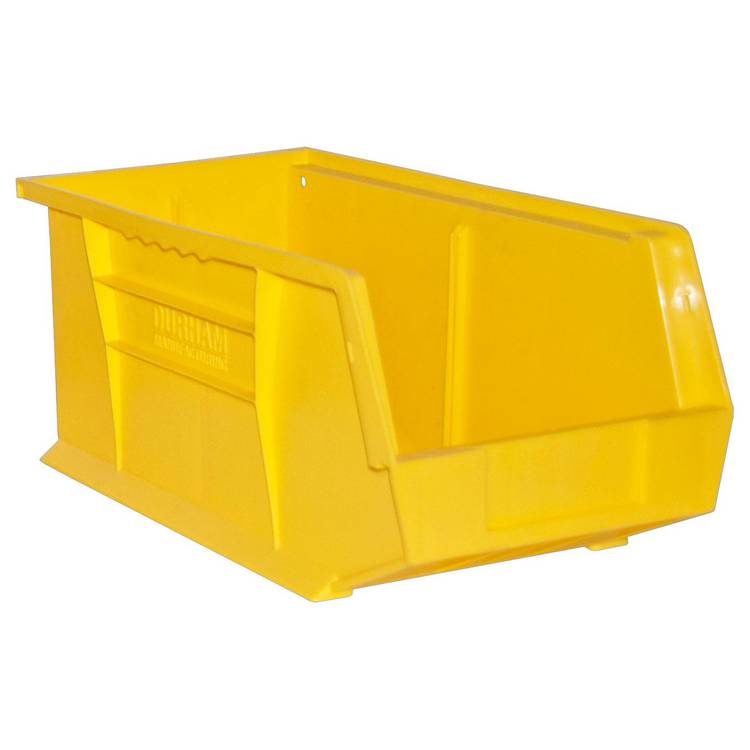 PLASTIC BIN 8W X 15L X 7H #21 YELLOW - Model PB30240-21