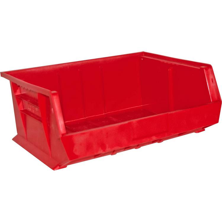 PLASTIC BIN 16W X 15L X 7H #17 RED - Model PB30250-17