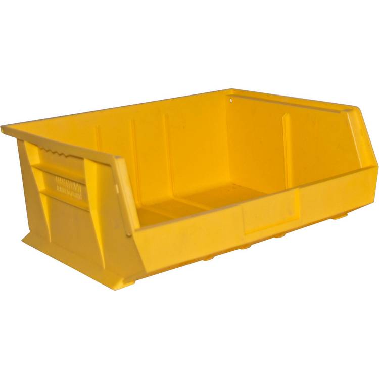 PLASTIC BIN 16W X 15L X 7H #21 YELLOW - Model PB30250-21