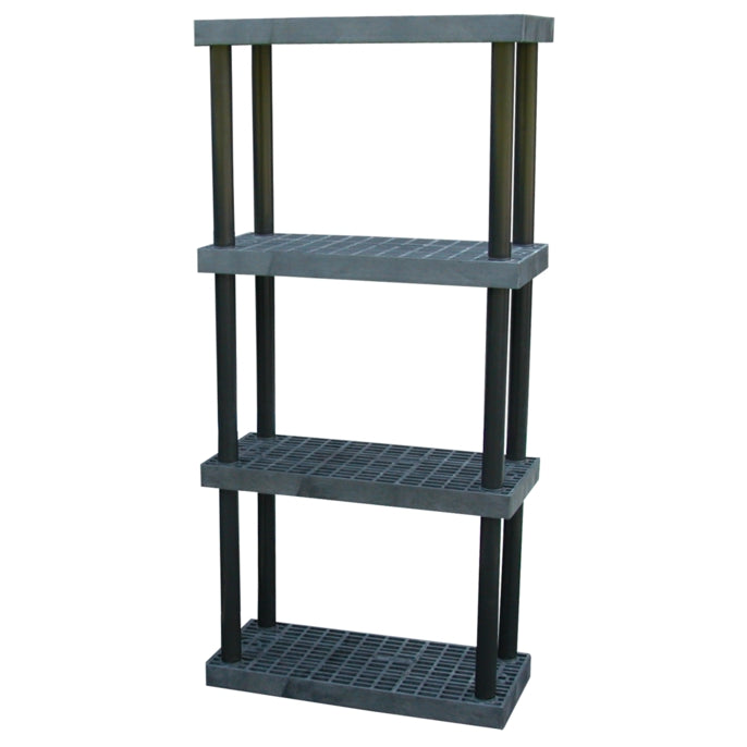 PLASTIC BULK SHELF & STORAGE 36X16 4 SHELF - Model PBSS-3616-4