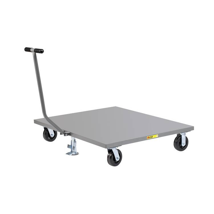 Solid Deck Pallet Dolly with T-Handle - Model PDST40486PHFL