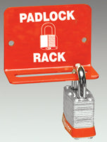 Padlock Shelf Racks Small Holds up to 6 Padlocks