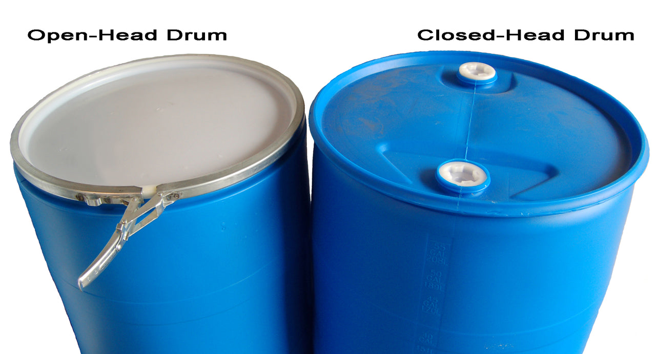 15 Gallon Poly Drum - Closed Head