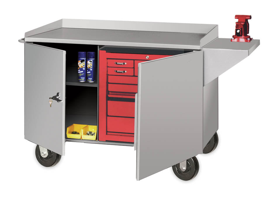 Pucel Portable Tool Cabinet Work Bench