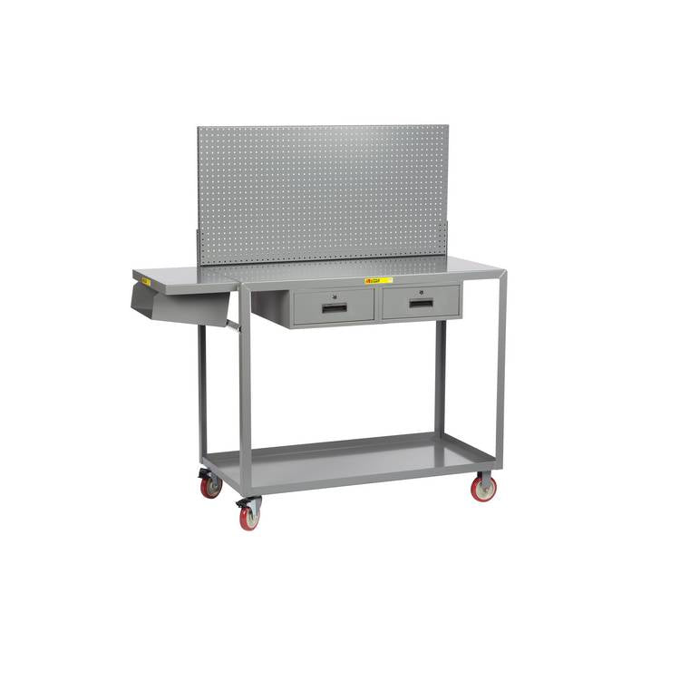 Work Height Mobile Workstation - Model QC2448TL2DRPB