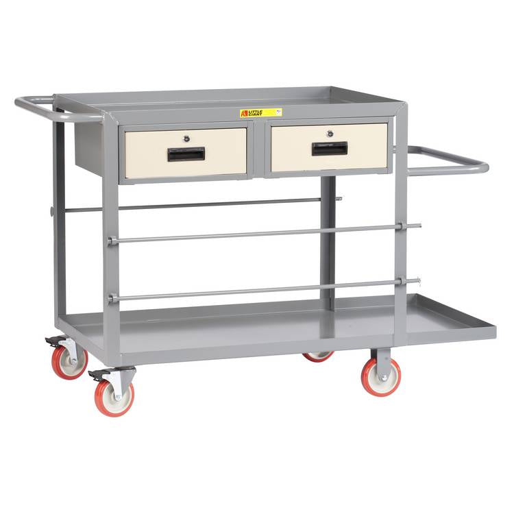 Wire Reel Cart/Electrician's Cart - Model RC24485PYTL2DR