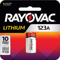 Thumbnail for Rayovac® 123A 3V Photo Lithium Battery, 1/Each