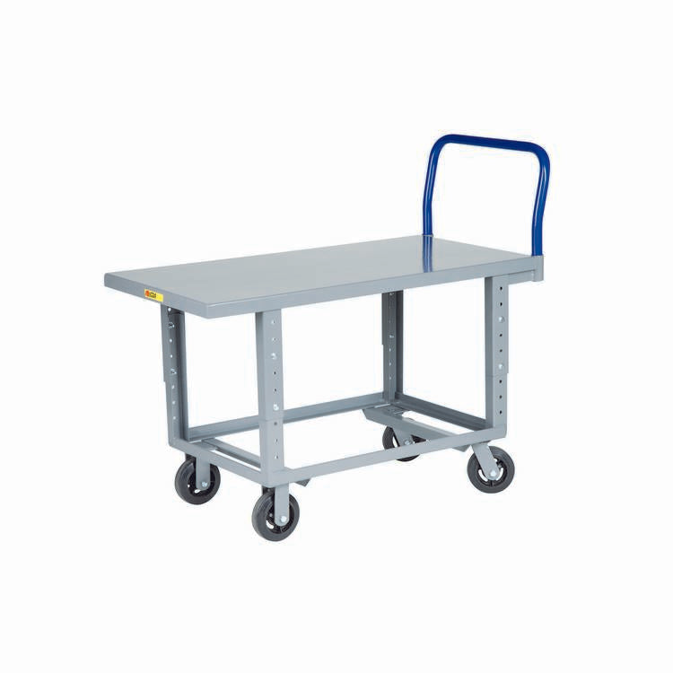 Little Giant Adjustable Work-Height Platform Truck - Model RNB-3048-6MR-AH