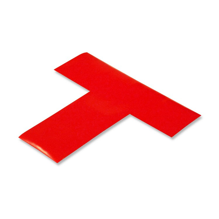 Mighty Line 2" Wide Solid Red T - Pack of 25