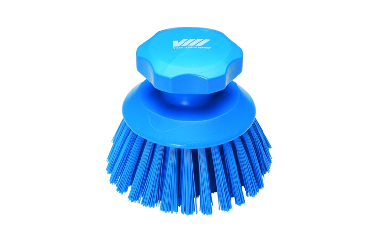 Round Scrub Brush Blue