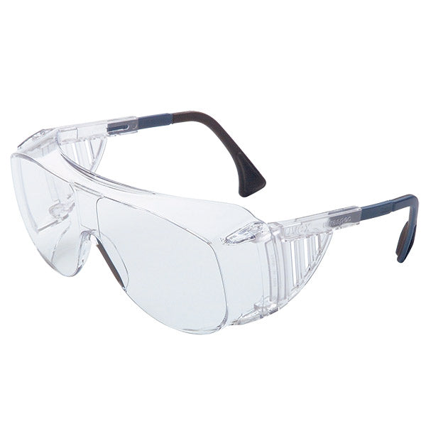 Honeywell Uvex® Ultra-Spec® 2001 OTG Eyewear, Uncoated, Clear Frame/Lens, 1/Each