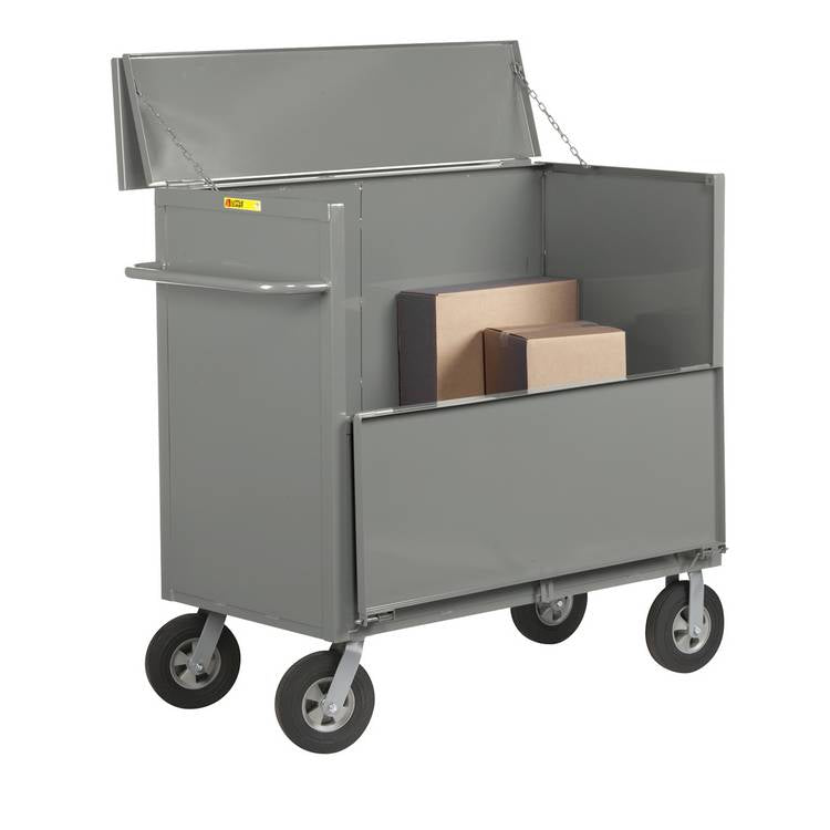 Security Box Truck with Solid Sides - Model SBS244810SR