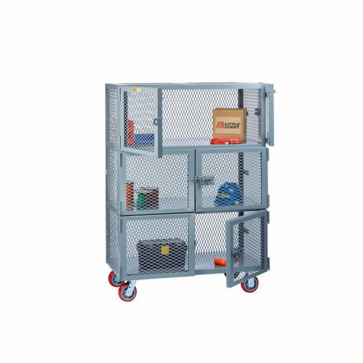 3 Compartment Mobile Storage Locker - Model SC26D30486PY