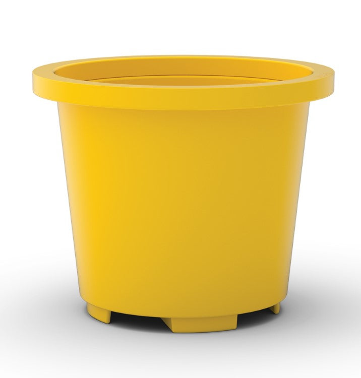 DRUM CONTAINMENT BASE - YELLOW
