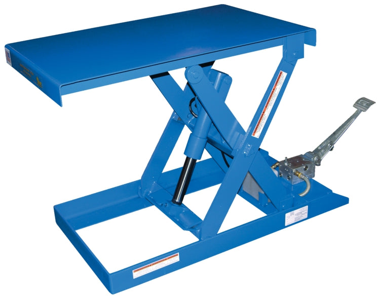 17.5" x 27.5" Foot Pump Scissor Lift Table w/ 400-lbs Capacity