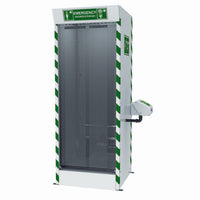 Thumbnail for Hughes Emergency Cubicle Shower, Multi-Nozzle Body Wash with Eye and Face Wash