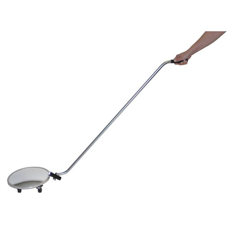 CONVEX INSPECTION MIRROR W/WHEEL & LIGHT - Model SIM-12-WF