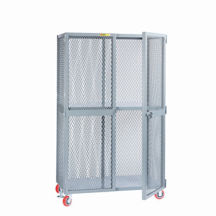 All-Welded Mobile Storage Lockers - Model SL130486PYFL