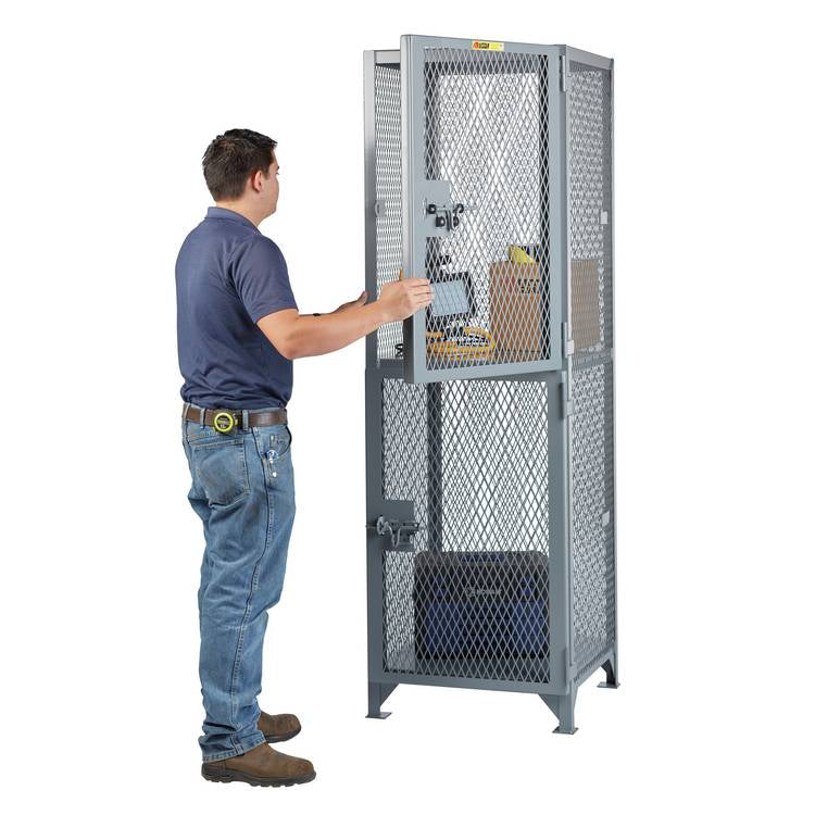 Two Compartment Compact Storage Locker - Model SL12D2424