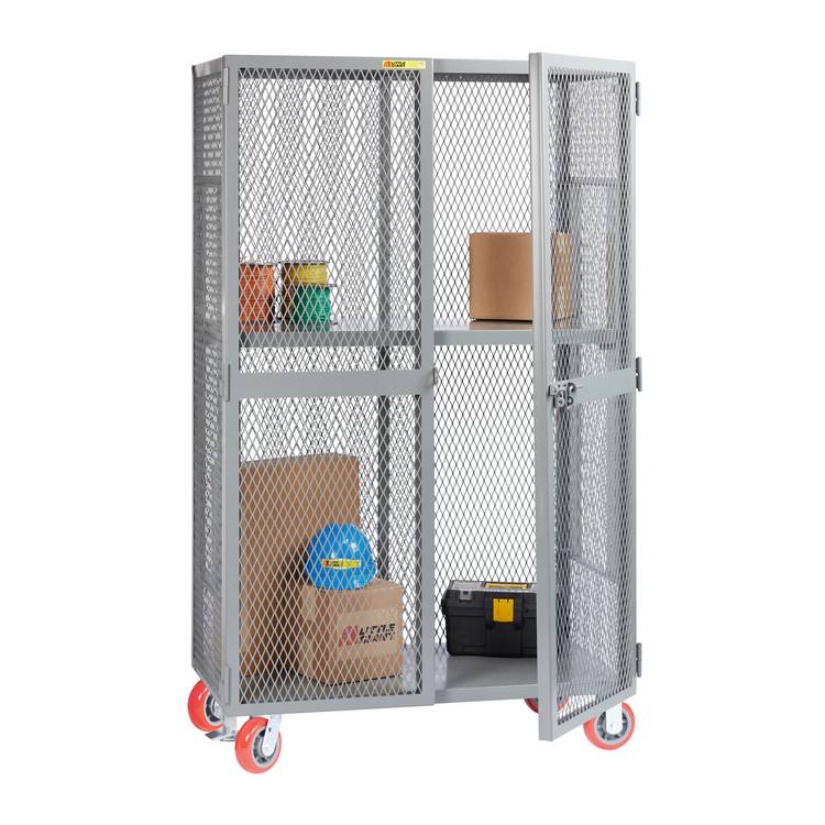 All-Welded Mobile Storage Lockers - Model SL1A30486PYFL