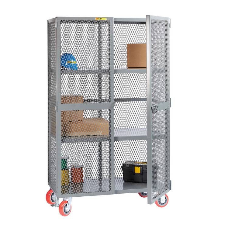 All-Welded Mobile Storage Lockers - Model SL230486PYFL