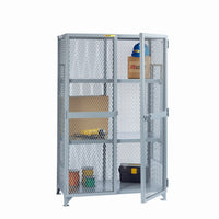 Thumbnail for Little Giant All-Welded Storage Locker w/ Adj Shelf - Model SL2-A-3048